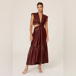 A.L.C. Alexandria Vegan Leather Dress